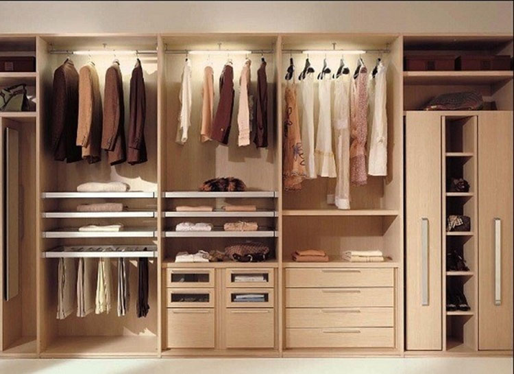 Chọn tủ quần áo có thiết kế thông minh