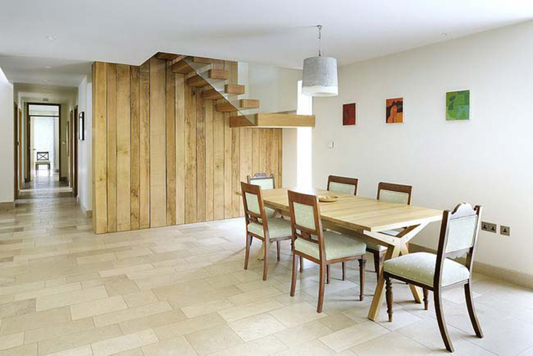 chất liệu giả gỗ mang lại không gian đẹp và tiết kiệm được chi phí 