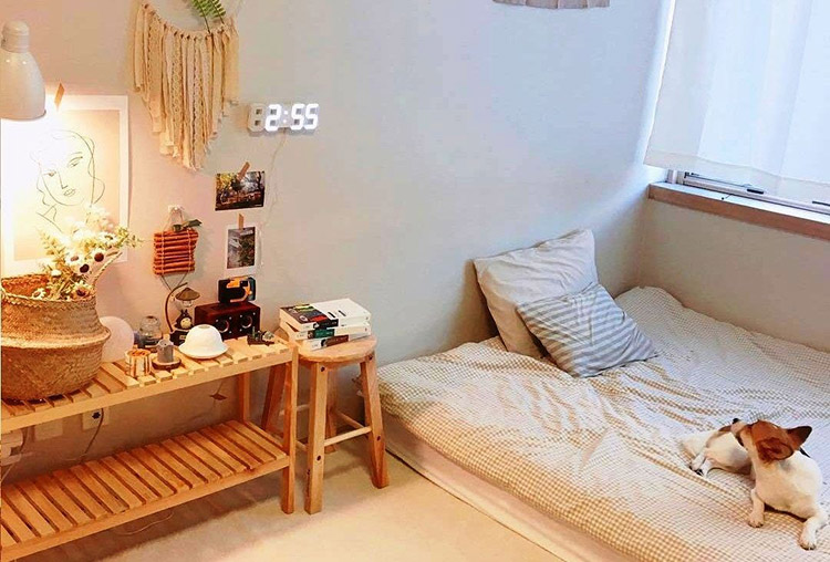 Phòng ngủ nhỏ kiểu hàn quốc