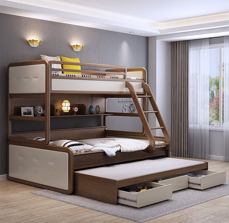 Phòng ngủ nhỏ có giường tầng