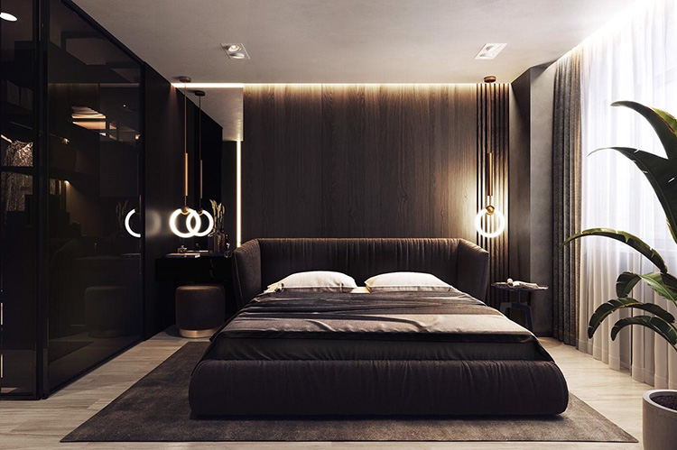 Phòng ngủ theo phong cách sang trọng