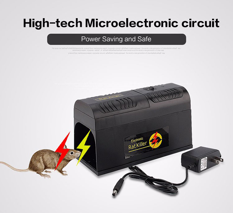 Bẫy chuột thông minh bằng điện