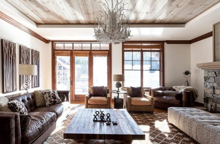 Phong cách thiết kế nội thất Rustic | AccHome